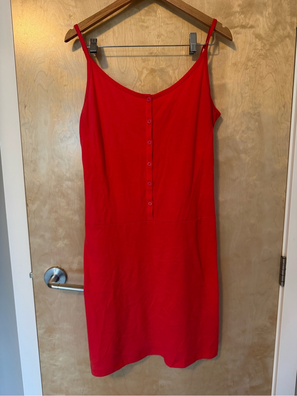 Lole Hot Pink Button up  Tank dress